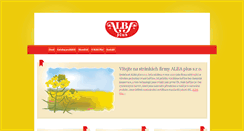 Desktop Screenshot of albaplus.cz